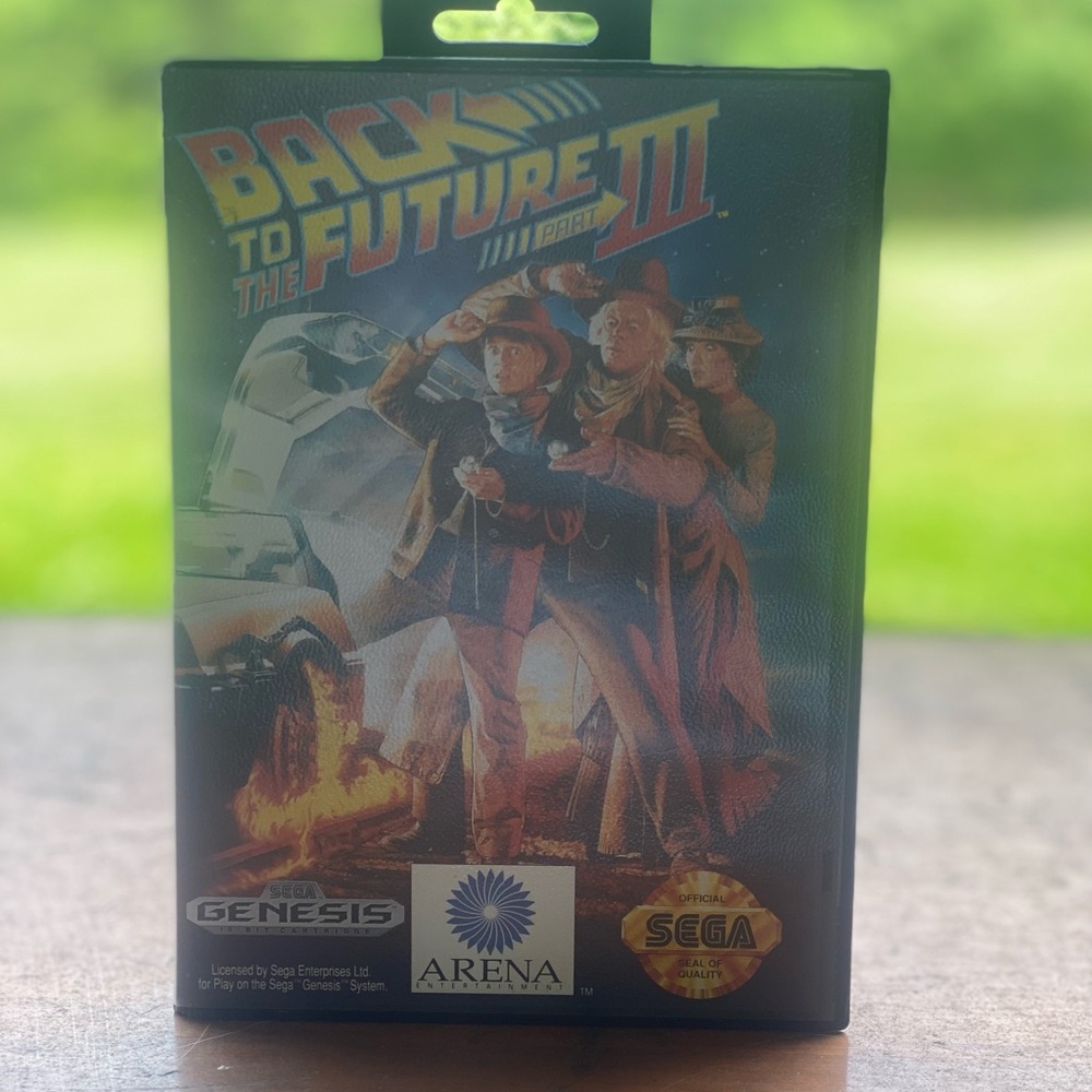 Back to the Future Part III Sega Genesis Game